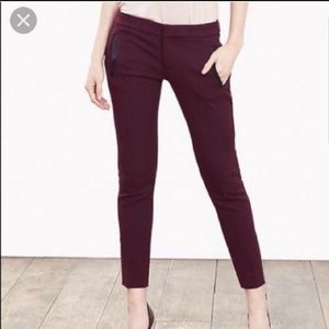 Red banana republic sloan pants